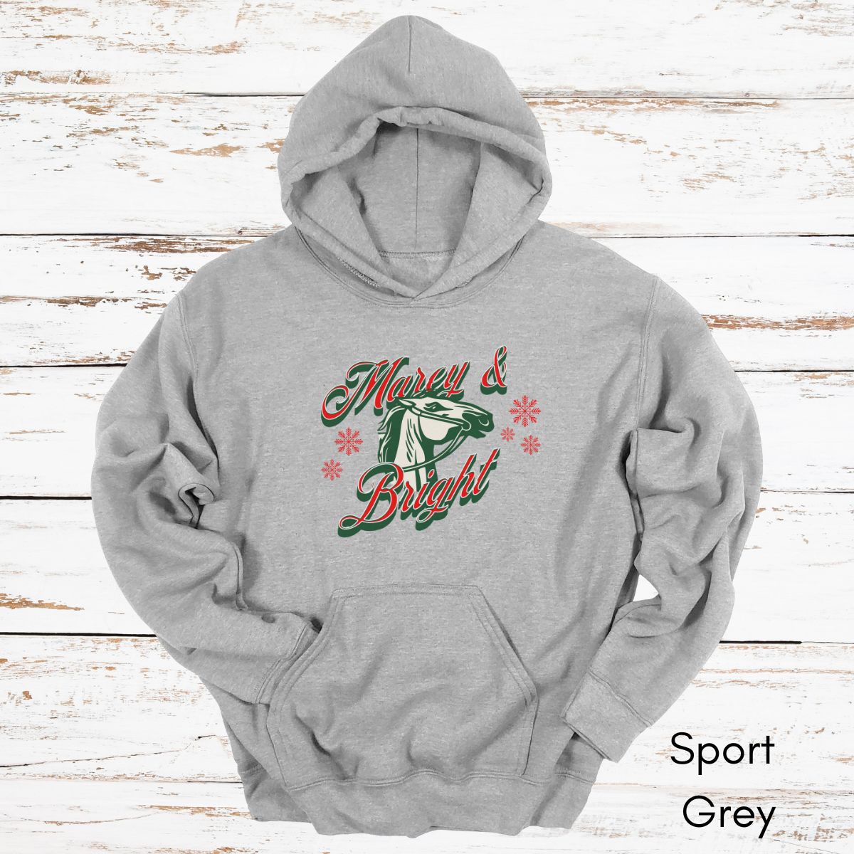 Marey & Bright Hoodie - Unisex Heavy Blend Hooded Sweatshirt