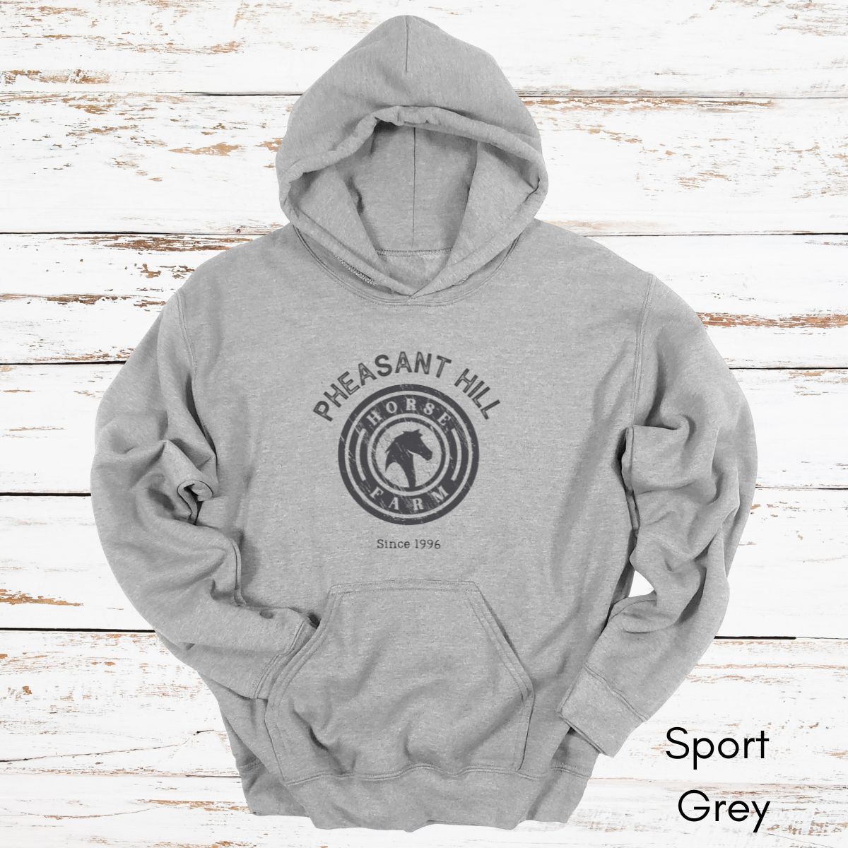 Custom Horse Farm Unisex Heavy Blend Hooded Sweatshirt