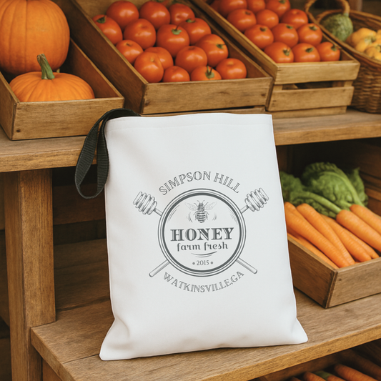 Custom Honey Farm Tote Bag