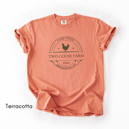 Custom Egg Farm - Unisex Midweight t-shirt