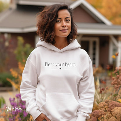 Bless Your Heart Hoodie - Unisex Heavy Blend Hooded Funny Southern Sweatshirt