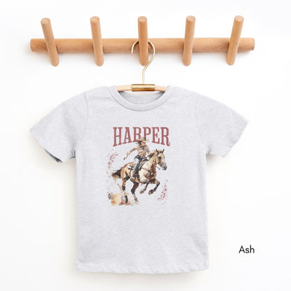CUSTOM Cowgirl KIDS/YOUTH Unisex Light Weight Tshirt