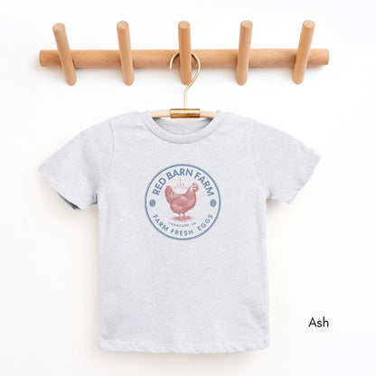 Custom YOUTH/KIDS Custom Egg Farm Patriotic Style Short Sleeve Light Weight Unisex Tee