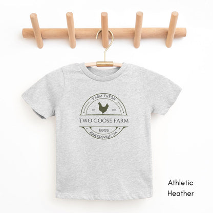 Custom TODDLER Egg Farm Unisex Tshirt