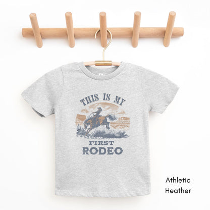 My First Rodeo TODDLER Unisex Light Weight Jersey T-shirt