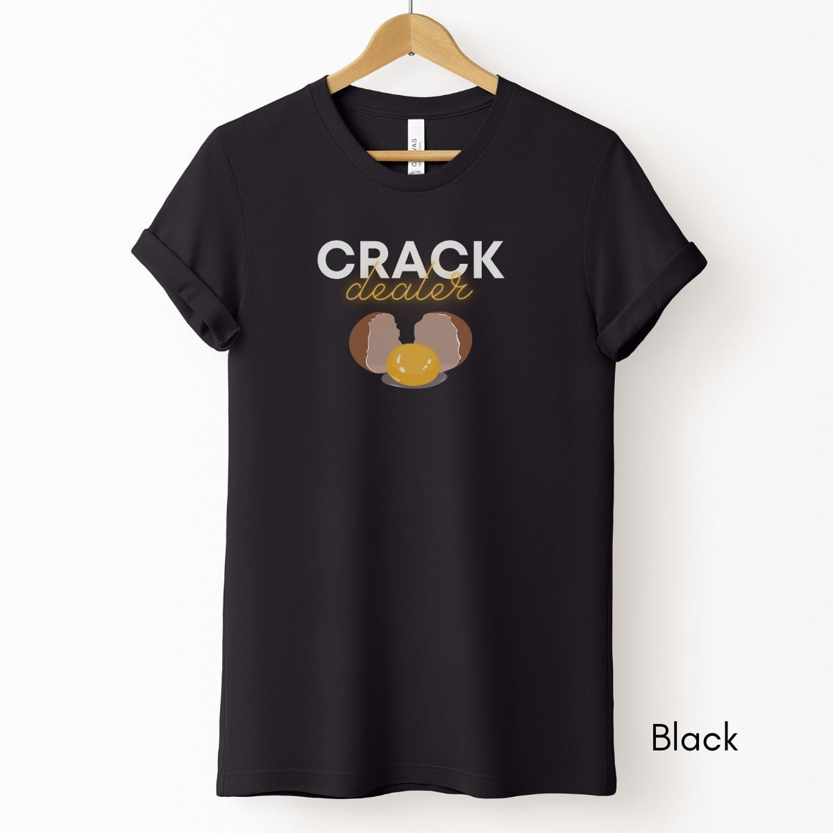 Crack Dealer Tee | Unisex Jersey Short Sleeve Tee | Funny Farm Life Tee | Chicken Egg Tee | Funny Egg Tee