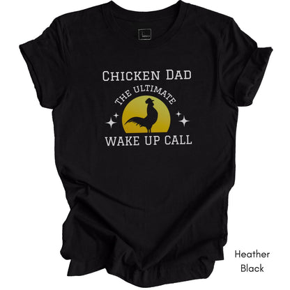 Chicken Dad Unisex Jersey Light Weight T-shirt