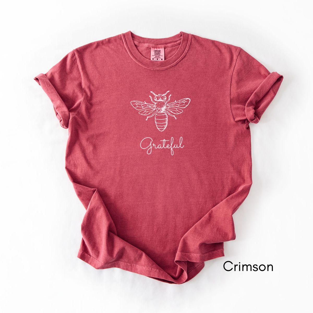 Bee Grateful Unisex Garment-Dyed Midweight T-shirt