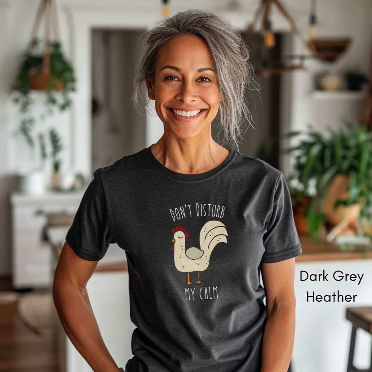 Don't Disturb my Calm Hen Tee | Unisex Jersey Short Sleeve Tee | Farm Life Tee | zenTee | Sarcastic Tee | Hen Chicken Lover Tee