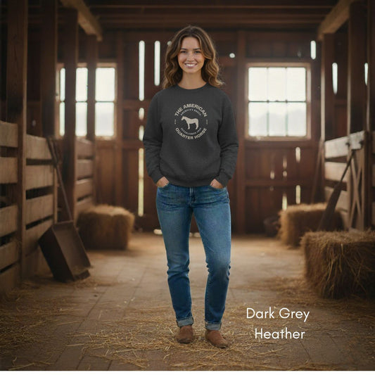 American Quarter Horse - Unisex Crewneck Sweatshirt