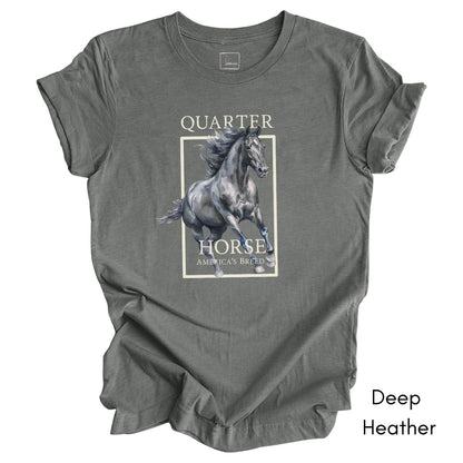 Quarter Horse America's Breed Unisex Jersey Light Weight Tee