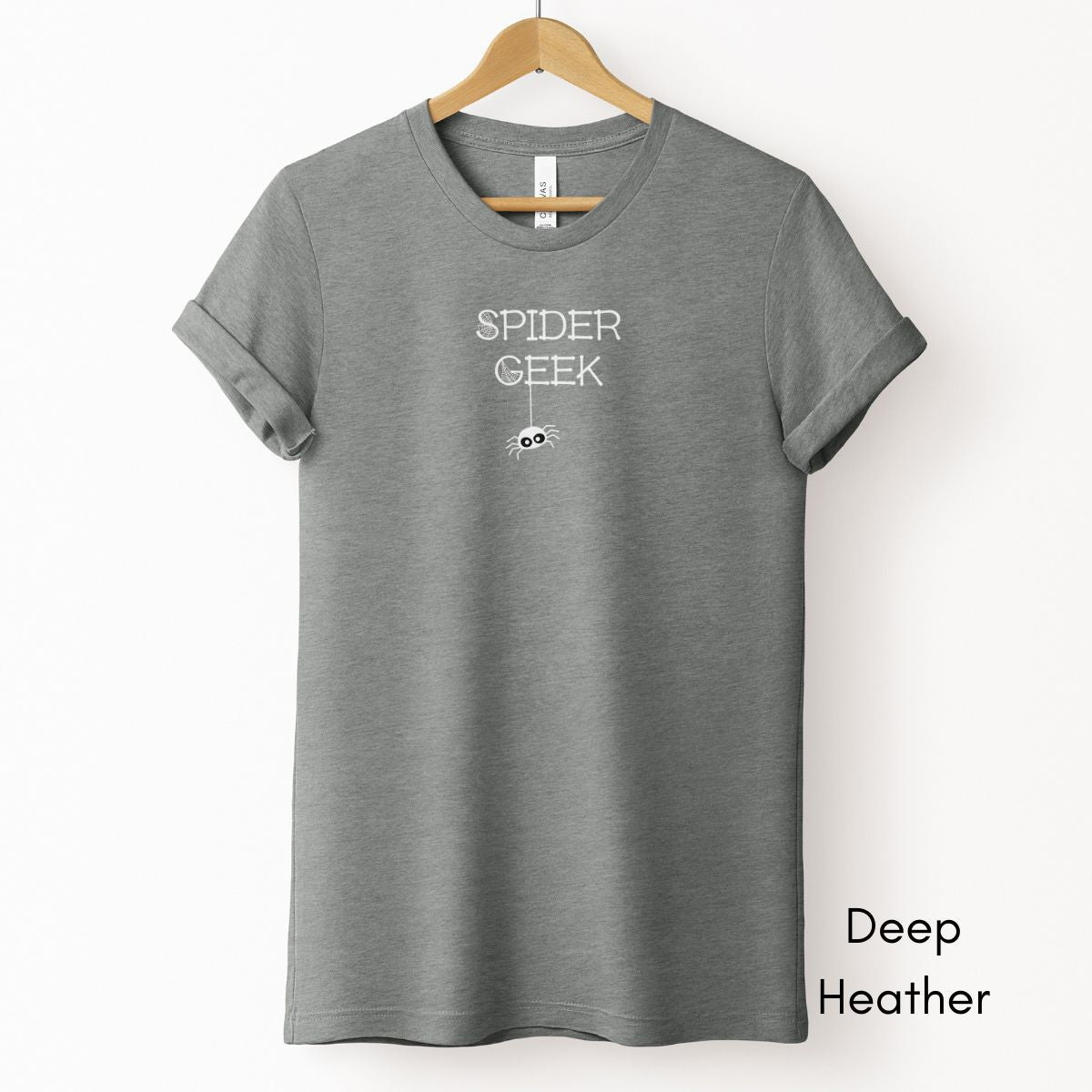 Spider Geek Tee | Unisex Jersey Short Sleeve Tee | Funny Arachnid Tee | Spider Lover T-shirt | Gift for an arachnid lover | Spider Web Tee