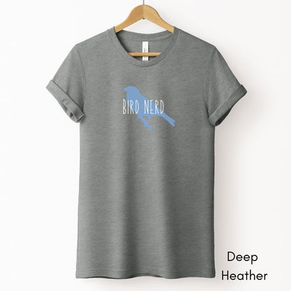 Bird Nerd Tee | Unisex Jersey Short Sleeve Tee | Bird Lover t-shirt| Bird Watcher Tshirt | Ornithologist T-shirt| Nature Lover Tee