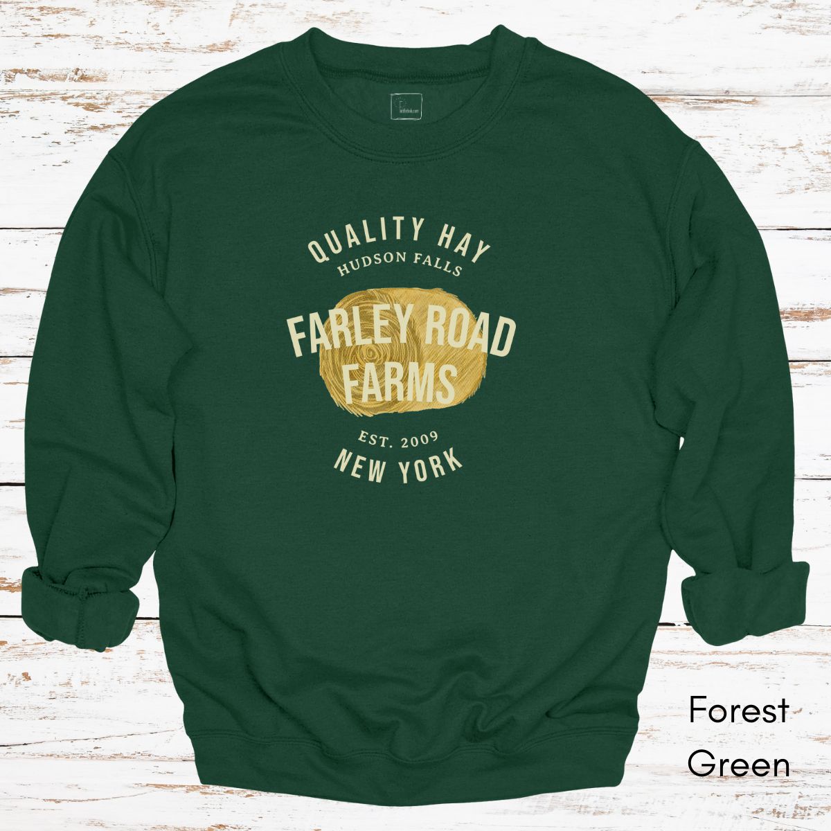 Custom Hay Farm Unisex Heavy Blend Crewneck Sweatshirt