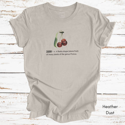 Cherry T-shirt Unisex Light Weight Tee
