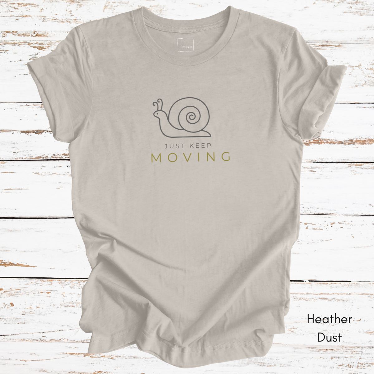 Just Keep Moving Light Weight Jersey T-shirt