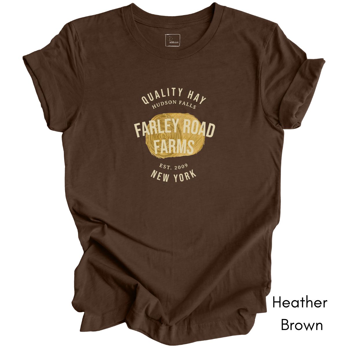 Custom Hay Farm tee | Local Hay Dealer | Personalized Farm Tshirt | Gift for farmers | Homestead Shirt | Hay Farmer Shirt Hay Bale T-shirt