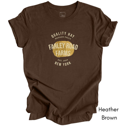 Custom Hay Farm tee | Local Hay Dealer | Personalized Farm Tshirt | Gift for farmers | Homestead Shirt | Hay Farmer Shirt Hay Bale T-shirt