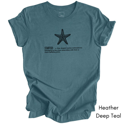 Starfish Tee -  Unisex Jersey Short Sleeve Tee | Nature Lover Gift | Marine Life Enthusiast | Ocean Lover Tshirt | Invertebrate Tee