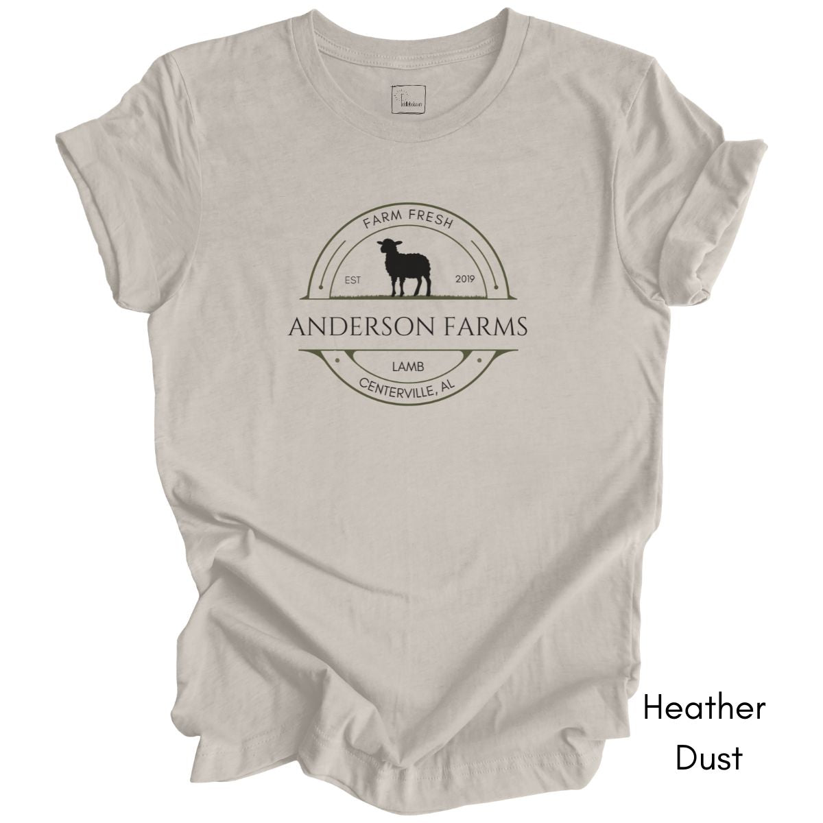 Custom Sheep Farm Tee