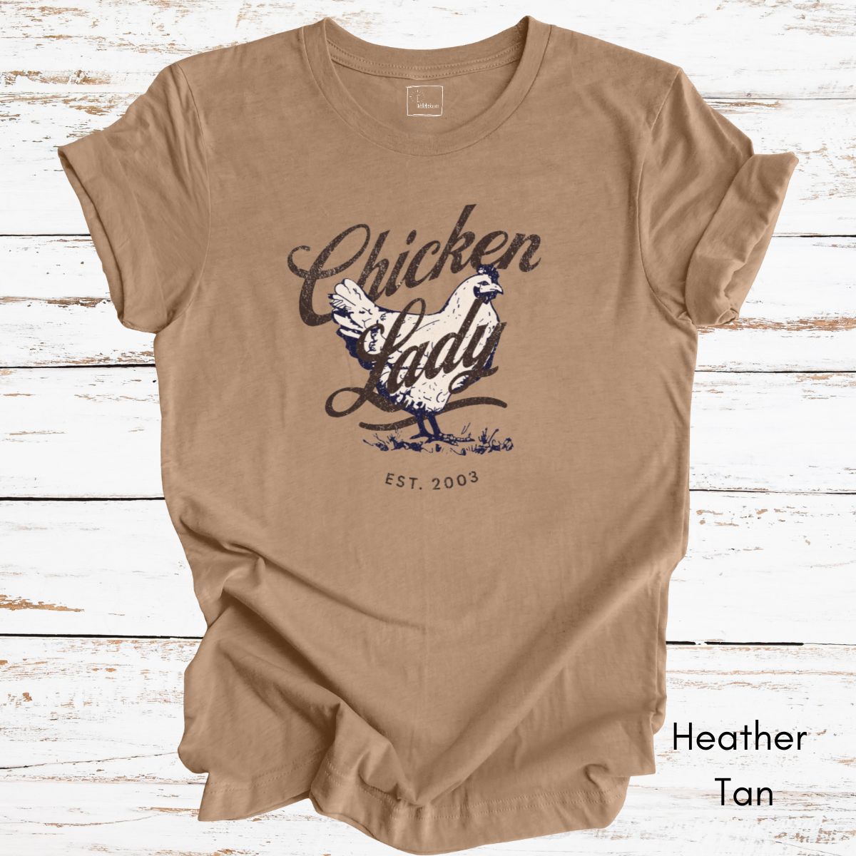 Chicken Lady Jersey Light Weight T-shirt