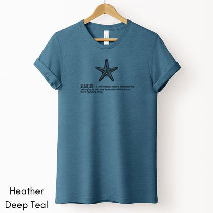 Starfish Tee -  Unisex Jersey Short Sleeve Tee | Nature Lover Gift | Marine Life Enthusiast | Ocean Lover Tshirt | Invertebrate Tee