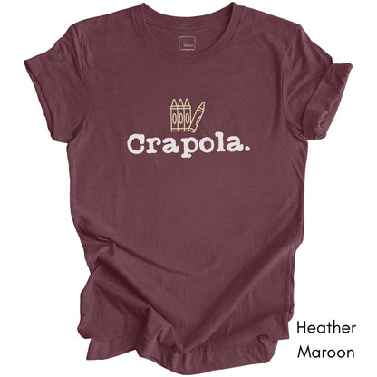 Crapola Unisex Jersey Light Weight Tee