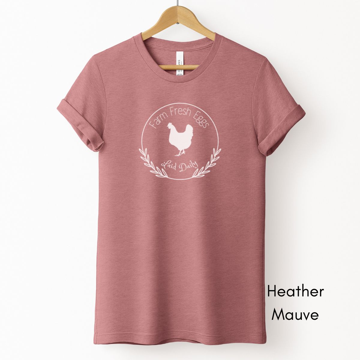 Farm Fresh Eggs Tee | Unisex Jersey Short Sleeve Tee | Farm Life T-shirt | Chickens and Eggs Tee | Farmer's Market Tshirt