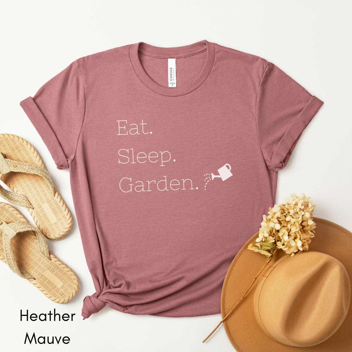 Eat Sleep Garden Tee | Unisex Jersey Short Sleeve Tee | Farm Life T-shirt | Gardener Tee | Horticulture Tee | Farmer tshirt | Homesteading