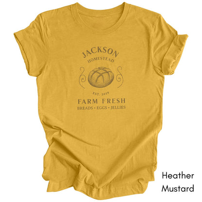 Custom Homestead/ Farm Bread making T-shirt
