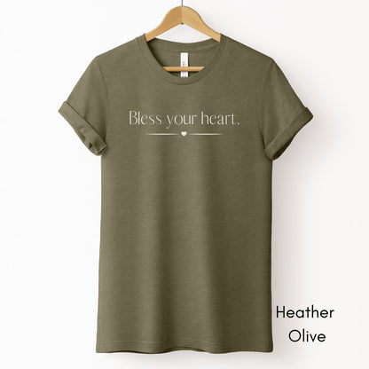 Bless Your Heart Tee | Unisex Jersey Short Sleeve Tee | Southern Life T-shirt | Southern Sayings Tee | Funny Southern Tshirt