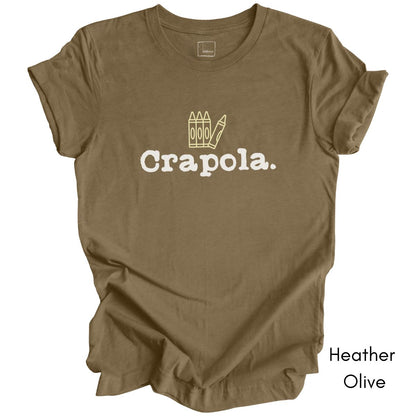 Crapola Unisex Jersey Light Weight Tee