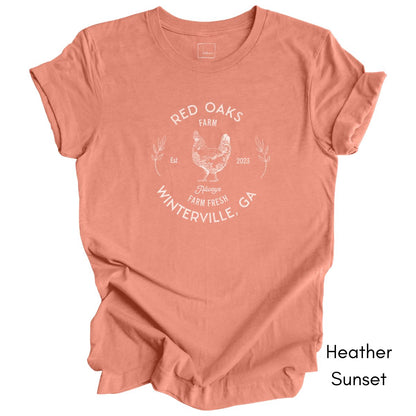 Custom Local Farm Unisex Jersey Tee
