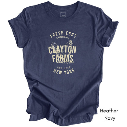 Custom Local Egg Farm Light Weight Jersey T-shirt