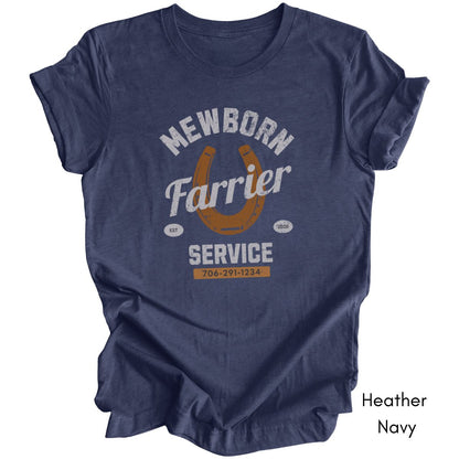 Farrier Personalized Unisex Light Weight Jersey Tshirt