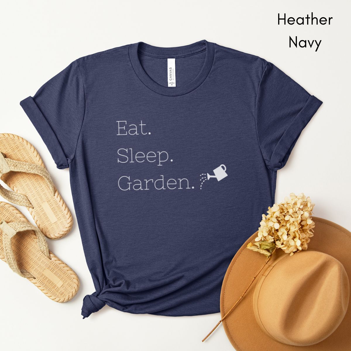 Eat Sleep Garden Tee | Unisex Jersey Short Sleeve Tee | Farm Life T-shirt | Gardener Tee | Horticulture Tee | Farmer tshirt | Homesteading