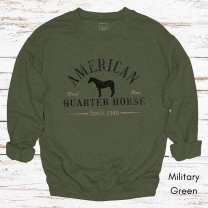 American Quarter Horse - Unisex Crewneck Sweatshirt