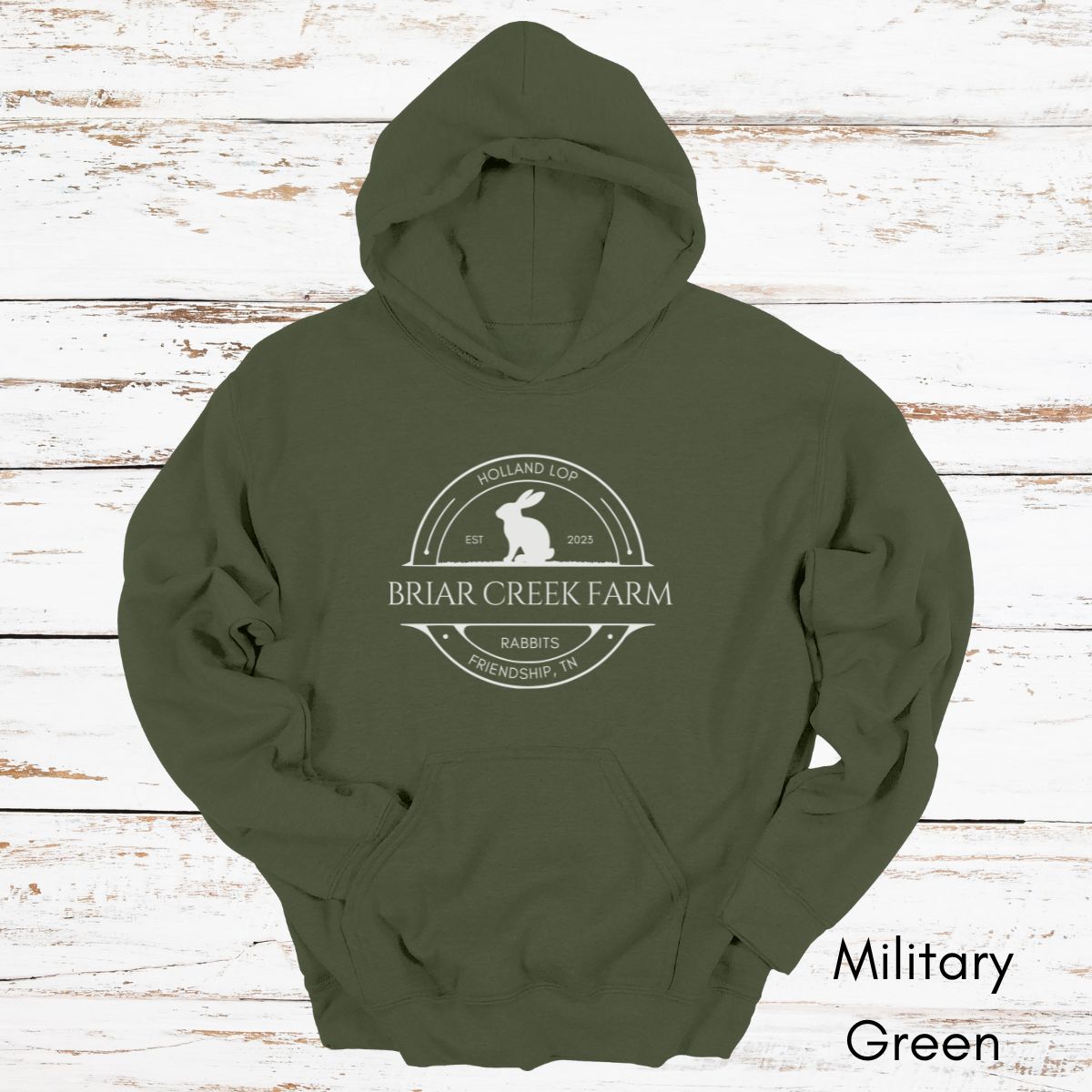 Custom Rabbit Farm Unisex Heavy Blend Hooded Sweatshirt