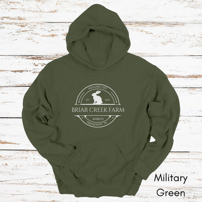 Custom Rabbit Farm Unisex Heavy Blend Hooded Sweatshirt