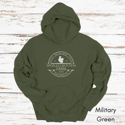 Custom Silkie Chicken Farm Unisex Heavy Blend Hooded Sweatshirt