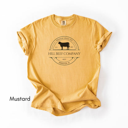 Custom Cattle Farm Heifer Version Midweight Unisex T-shirt