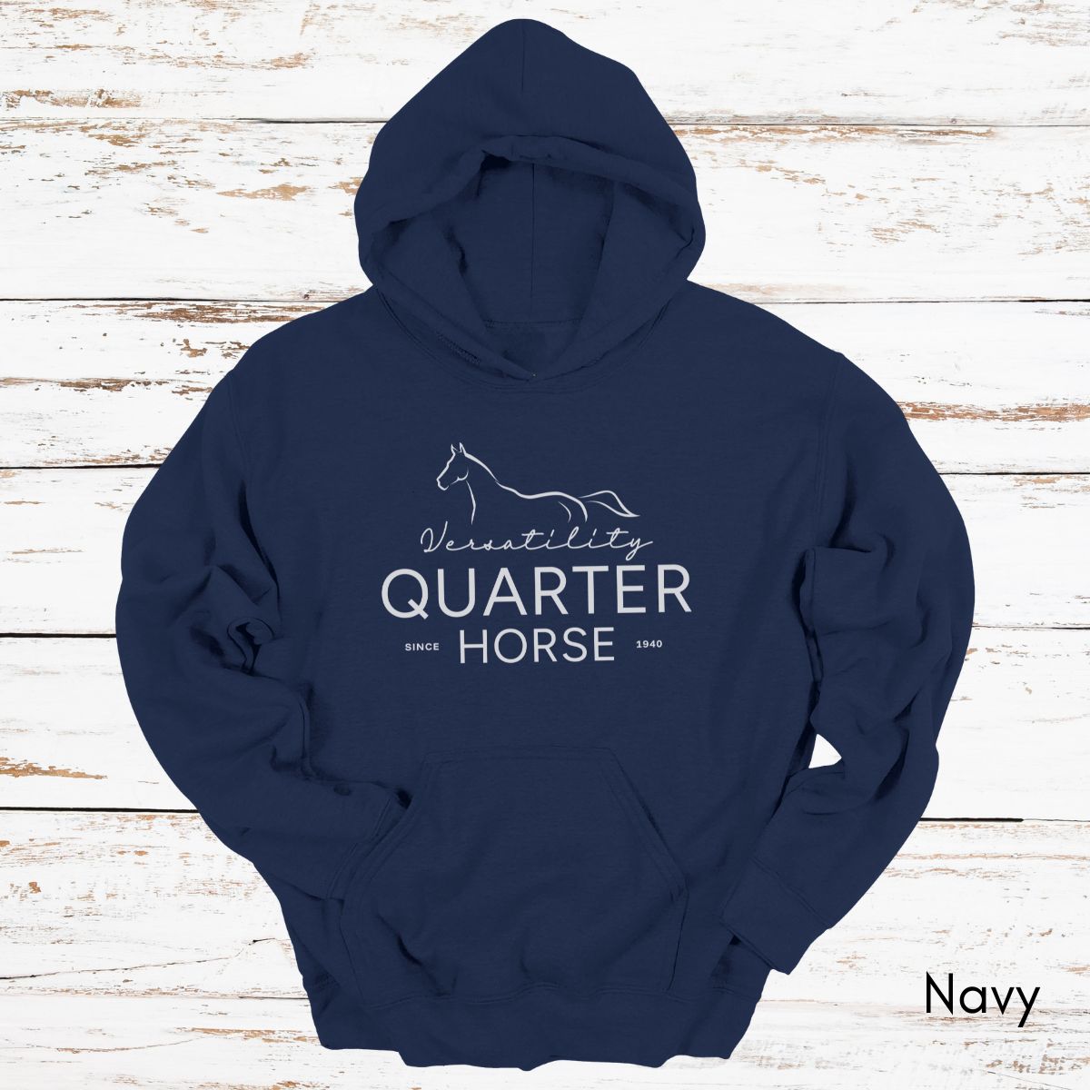 Quarter Horse Versatility Hoodie - Unisex Heavy Blend Hooded Sweatshirt