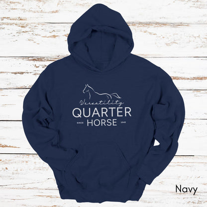 Quarter Horse Versatility Hoodie - Unisex Heavy Blend Hooded Sweatshirt