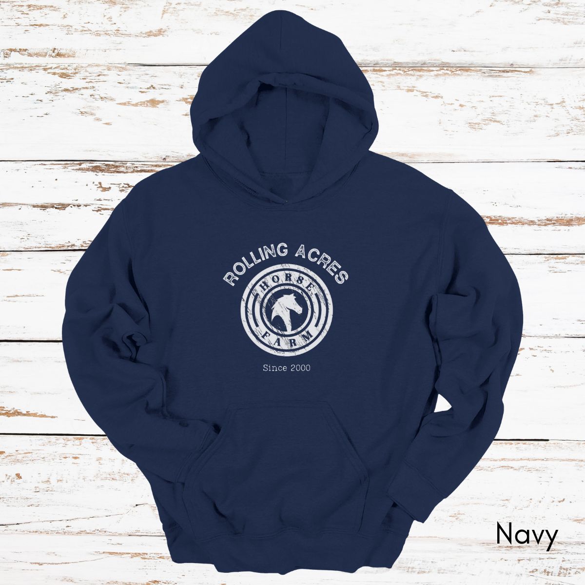 Custom Horse Farm Unisex Heavy Blend Hooded Sweatshirt