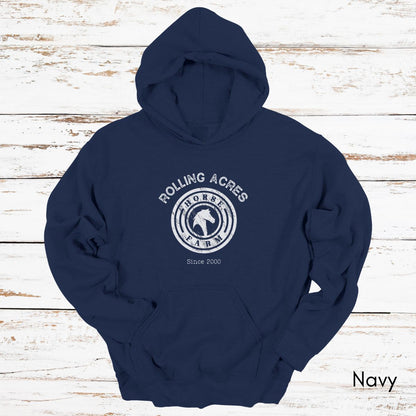 Custom Horse Farm Unisex Heavy Blend Hooded Sweatshirt