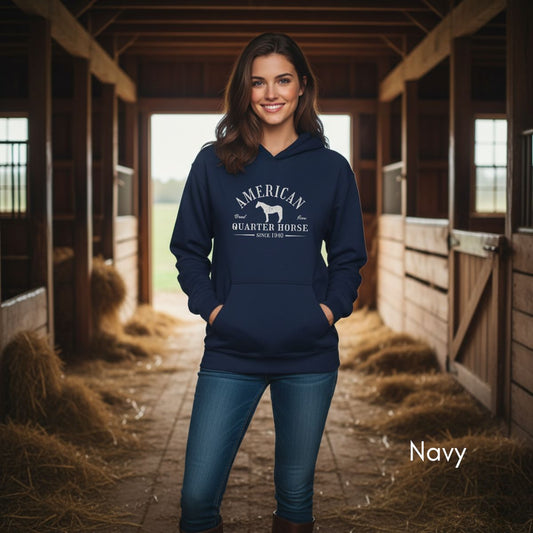 American Quarter Horse Unisex Heavy Blend Hooded Sweatshirt