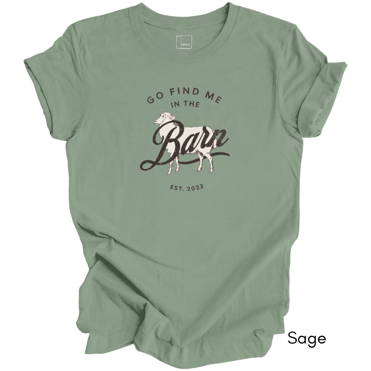 Find Me in the Sheep Barn Tee | Farmer's Short Sleeve Tee | Sheep Lover T-shirt | Mother's Day Gift | Pastel Spring Color Tee