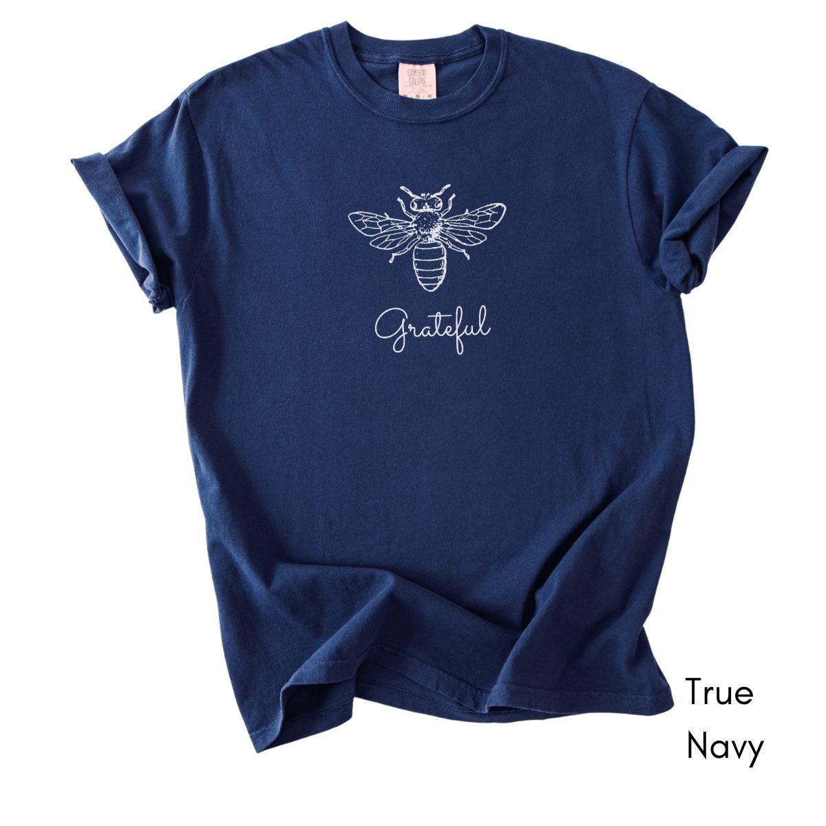 Bee Grateful Unisex Garment-Dyed Midweight T-shirt
