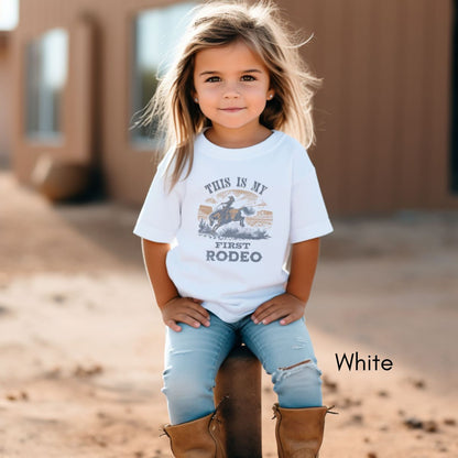 My First Rodeo TODDLER Unisex Light Weight Jersey T-shirt